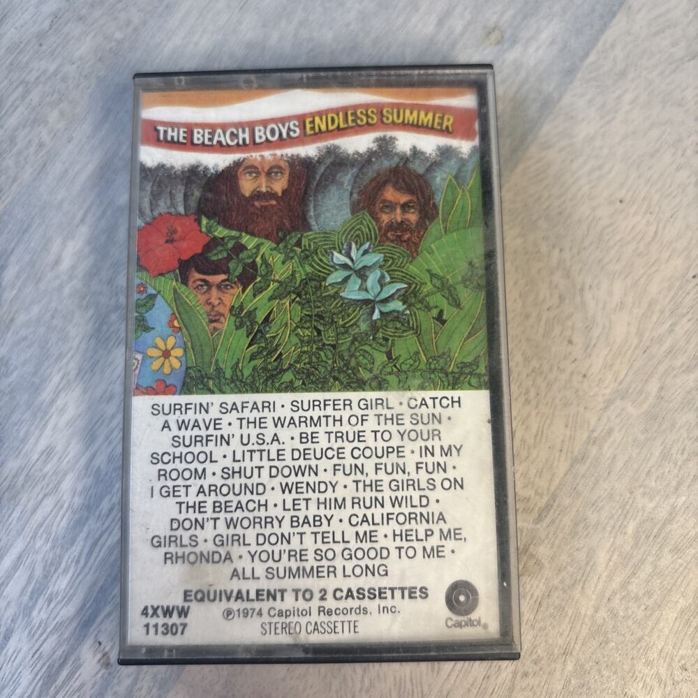 The Beach Boys Endless Summer Cassette Tape Capitol Greatest Hits Classic Rock